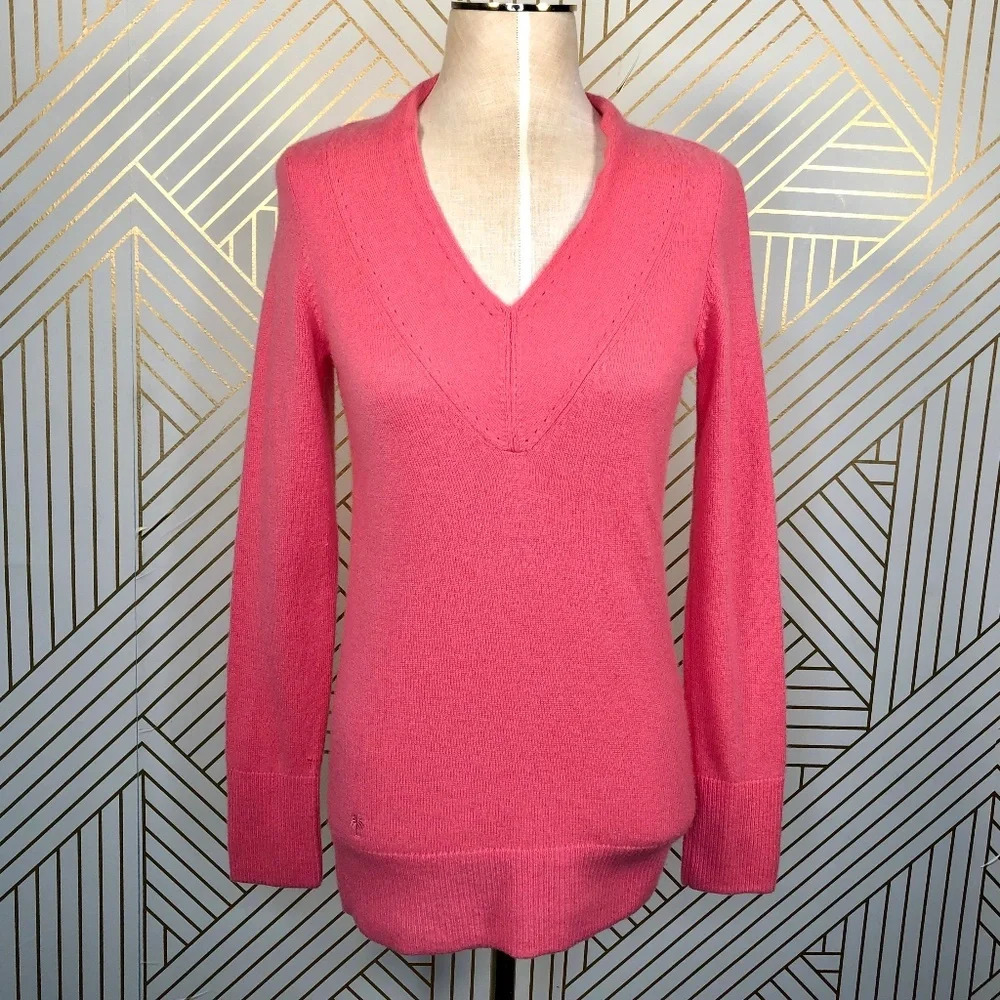 Lilly Pulitzer Gwyn Cashmere Sweater in Pink